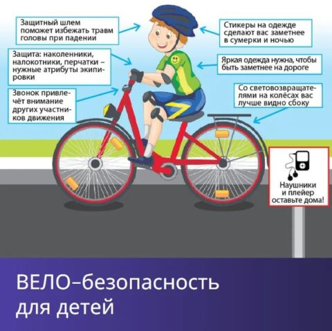 Правила управления двухколесным велосипедом